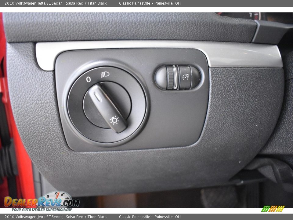 2010 Volkswagen Jetta SE Sedan Salsa Red / Titan Black Photo #12