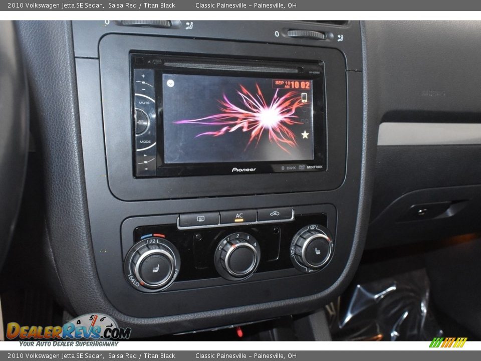 2010 Volkswagen Jetta SE Sedan Salsa Red / Titan Black Photo #14