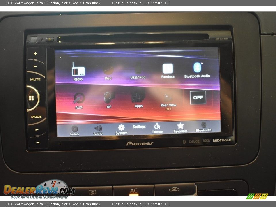 2010 Volkswagen Jetta SE Sedan Salsa Red / Titan Black Photo #15