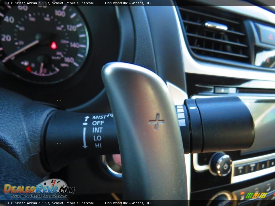 2018 Nissan Altima 2.5 SR Scarlet Ember / Charcoal Photo #30