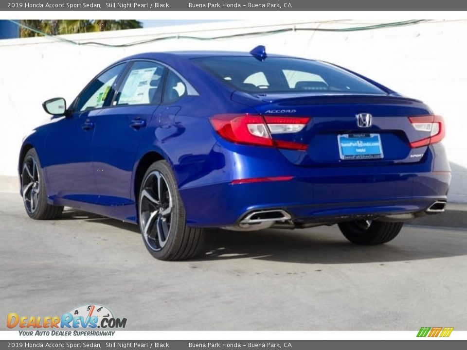 2019 Honda Accord Sport Sedan Still Night Pearl / Black Photo #2