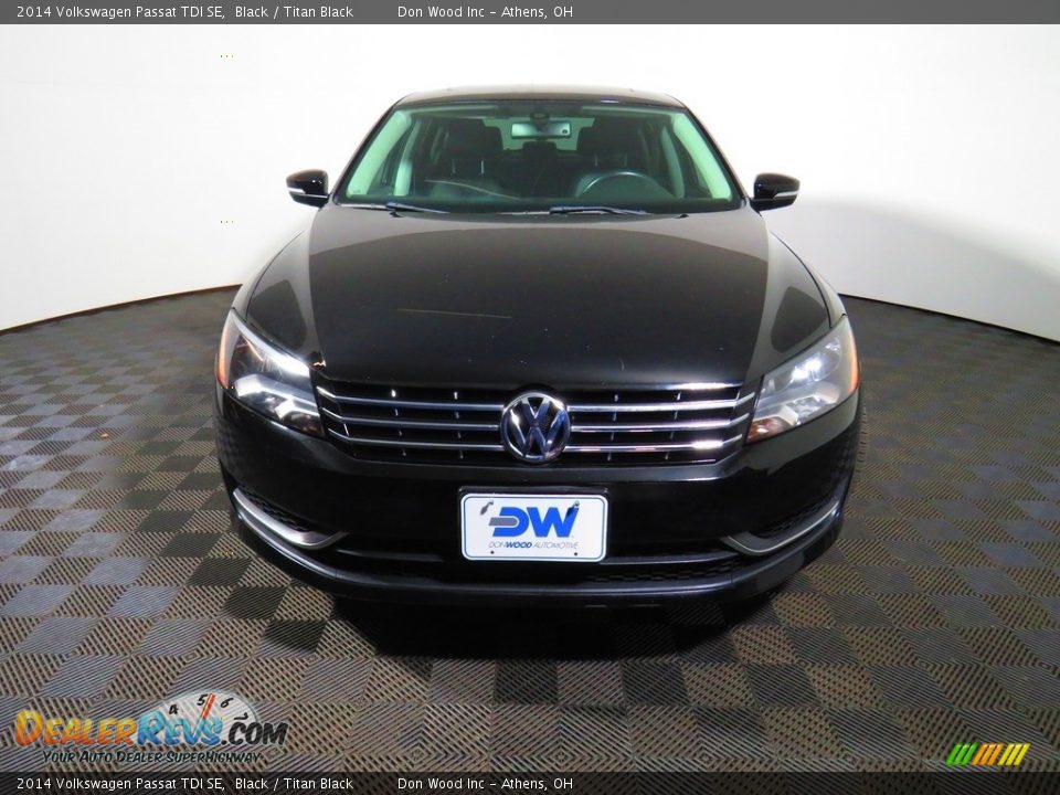 2014 Volkswagen Passat TDI SE Black / Titan Black Photo #5