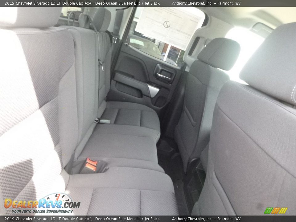 2019 Chevrolet Silverado LD LT Double Cab 4x4 Deep Ocean Blue Metallic / Jet Black Photo #5