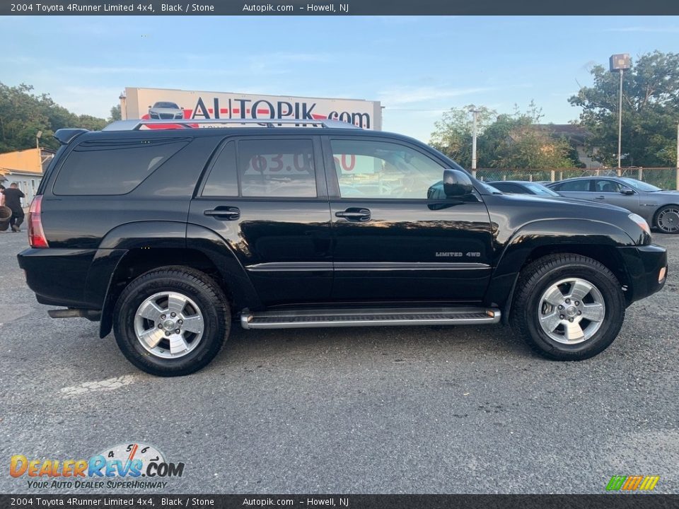 2004 Toyota 4Runner Limited 4x4 Black / Stone Photo #2