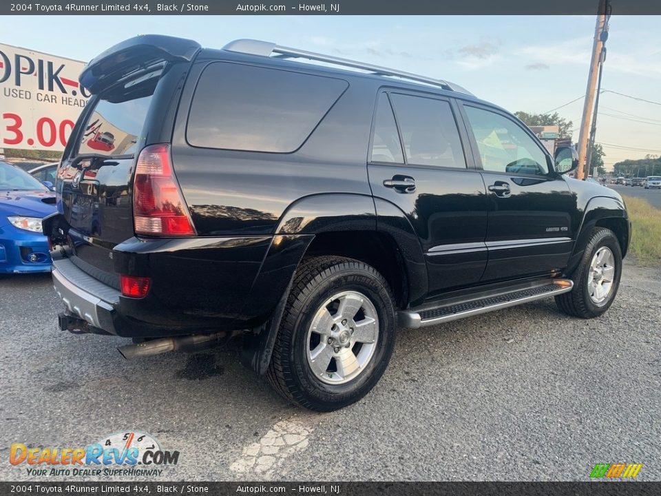 2004 Toyota 4Runner Limited 4x4 Black / Stone Photo #3