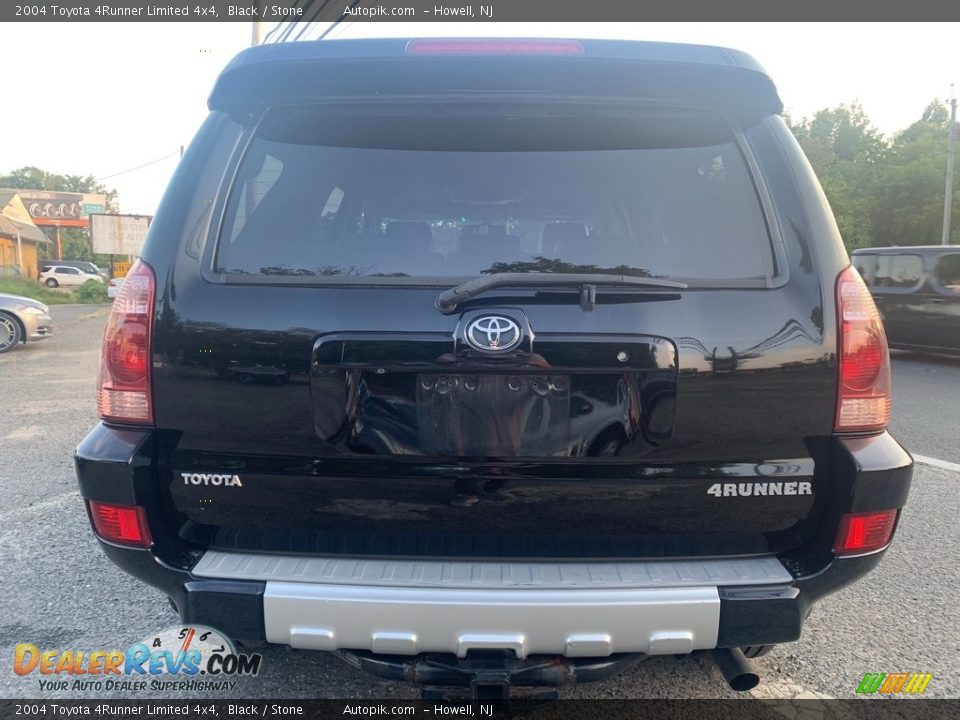 2004 Toyota 4Runner Limited 4x4 Black / Stone Photo #4