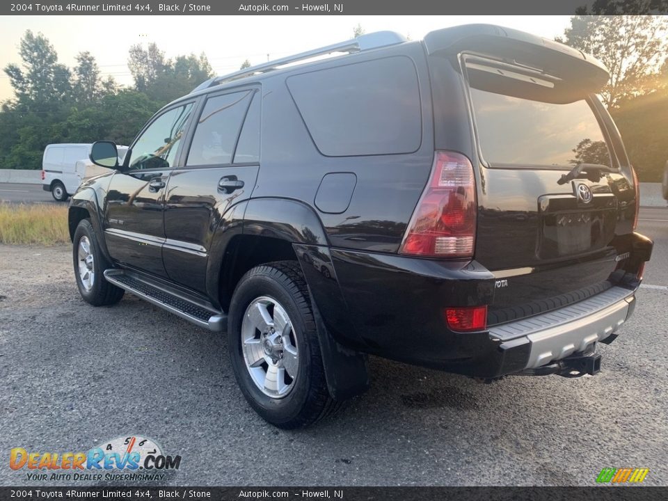 2004 Toyota 4Runner Limited 4x4 Black / Stone Photo #5