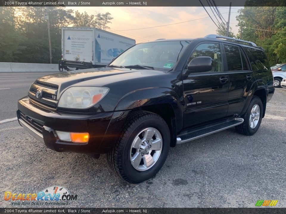 2004 Toyota 4Runner Limited 4x4 Black / Stone Photo #7