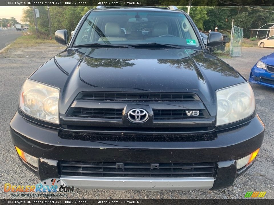 2004 Toyota 4Runner Limited 4x4 Black / Stone Photo #8