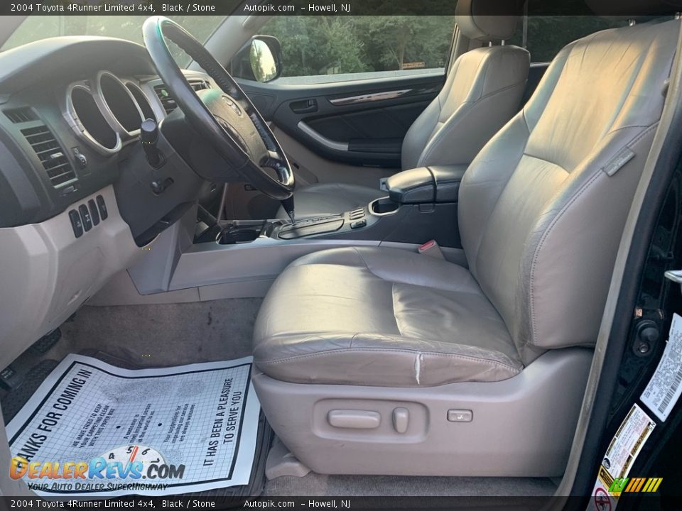 2004 Toyota 4Runner Limited 4x4 Black / Stone Photo #10