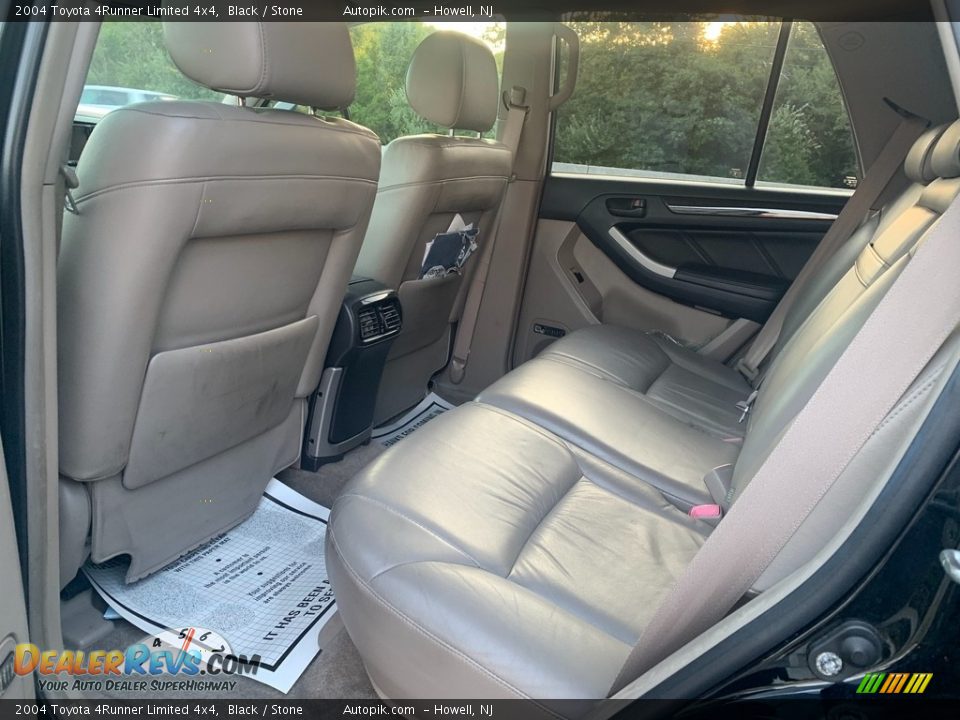 2004 Toyota 4Runner Limited 4x4 Black / Stone Photo #11