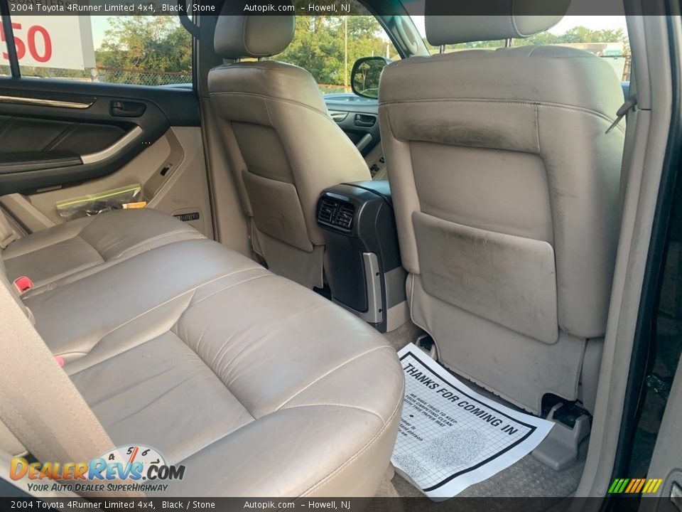 2004 Toyota 4Runner Limited 4x4 Black / Stone Photo #12