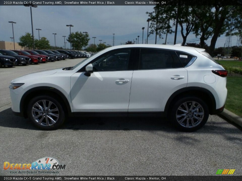 2019 Mazda CX-5 Grand Touring AWD Snowflake White Pearl Mica / Black Photo #4