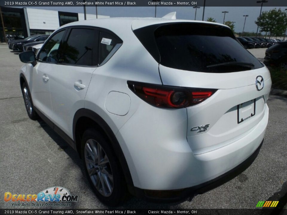 2019 Mazda CX-5 Grand Touring AWD Snowflake White Pearl Mica / Black Photo #5