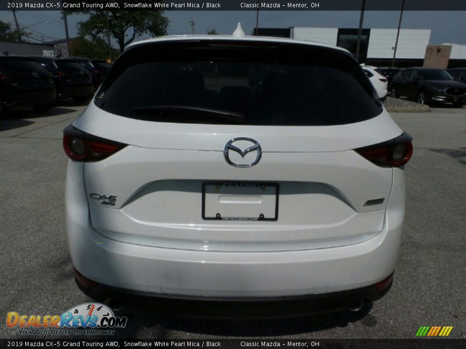 2019 Mazda CX-5 Grand Touring AWD Snowflake White Pearl Mica / Black Photo #6