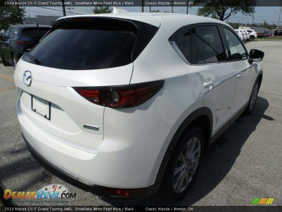 2019 Mazda CX-5 Grand Touring AWD Snowflake White Pearl Mica / Black Photo #7