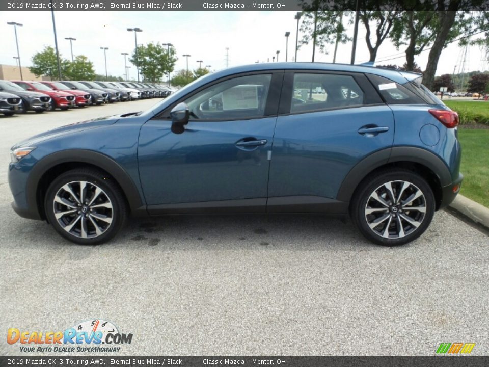 2019 Mazda CX-3 Touring AWD Eternal Blue Mica / Black Photo #4