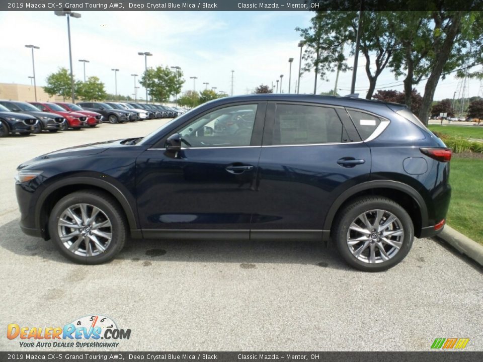 Deep Crystal Blue Mica 2019 Mazda CX-5 Grand Touring AWD Photo #4