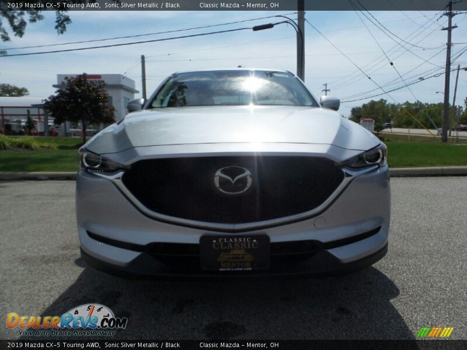 2019 Mazda CX-5 Touring AWD Sonic Silver Metallic / Black Photo #2