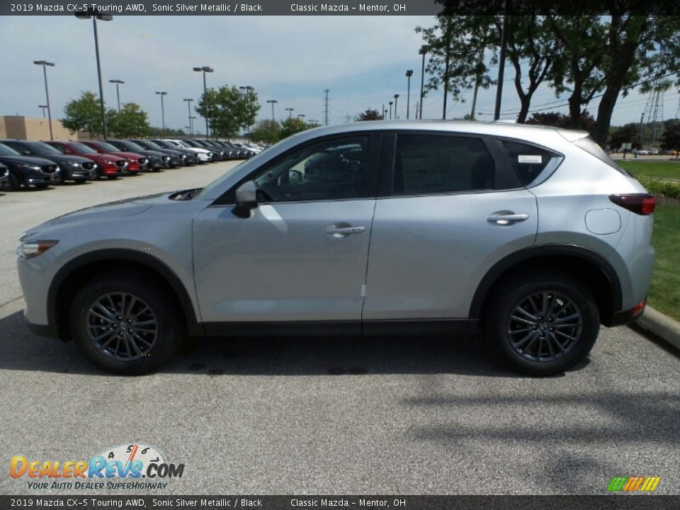 Sonic Silver Metallic 2019 Mazda CX-5 Touring AWD Photo #4