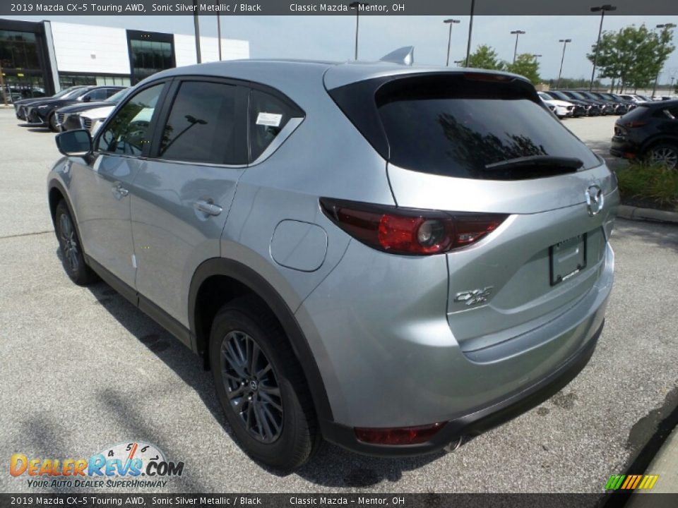 2019 Mazda CX-5 Touring AWD Sonic Silver Metallic / Black Photo #5