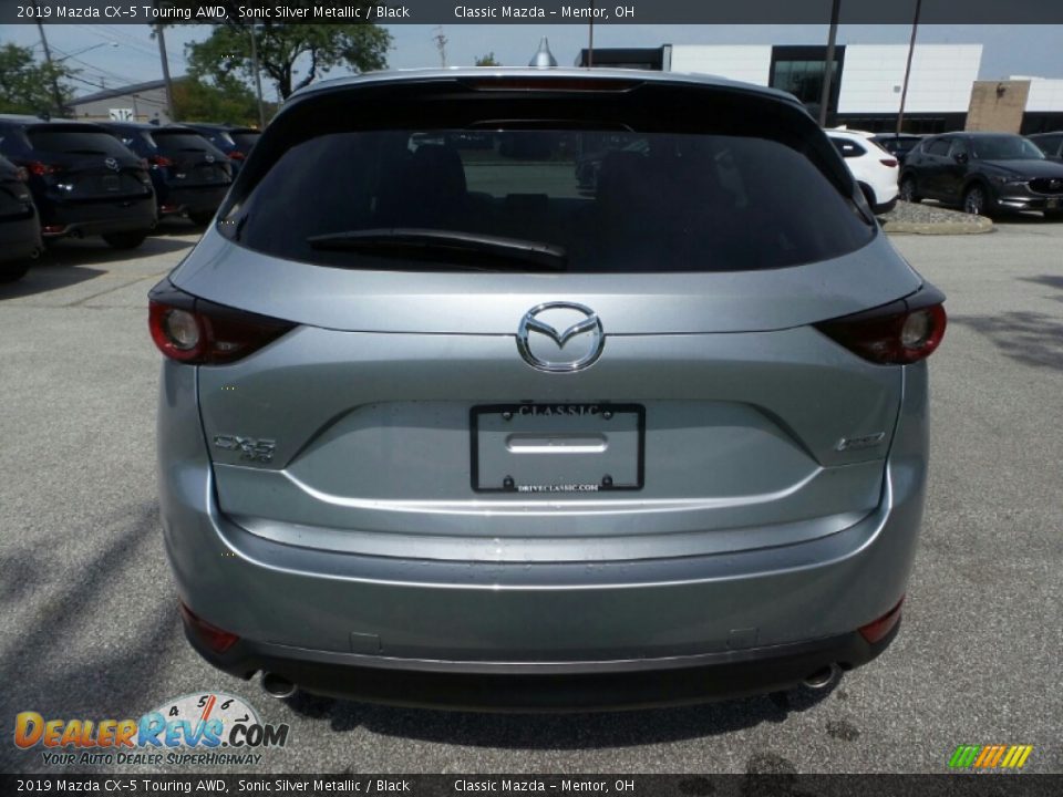 2019 Mazda CX-5 Touring AWD Sonic Silver Metallic / Black Photo #6