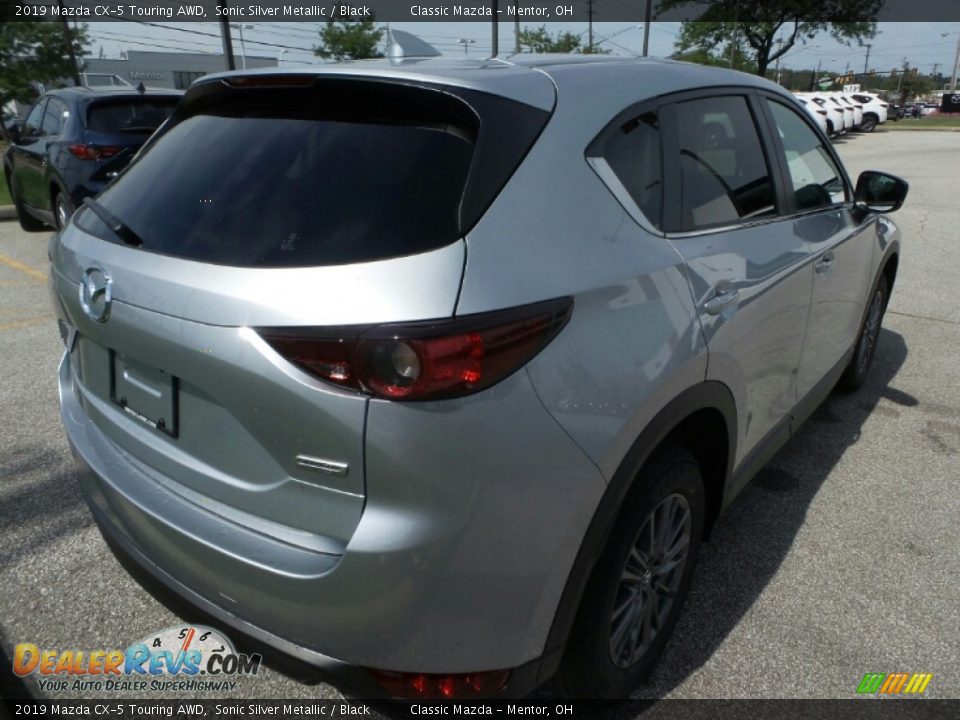 2019 Mazda CX-5 Touring AWD Sonic Silver Metallic / Black Photo #7