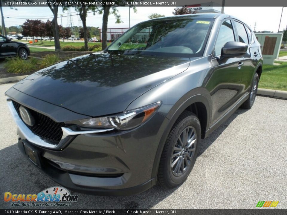 2019 Mazda CX-5 Touring AWD Machine Gray Metallic / Black Photo #3