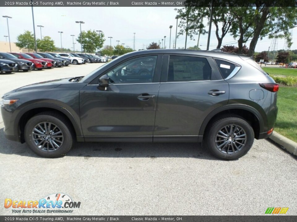 2019 Mazda CX-5 Touring AWD Machine Gray Metallic / Black Photo #4