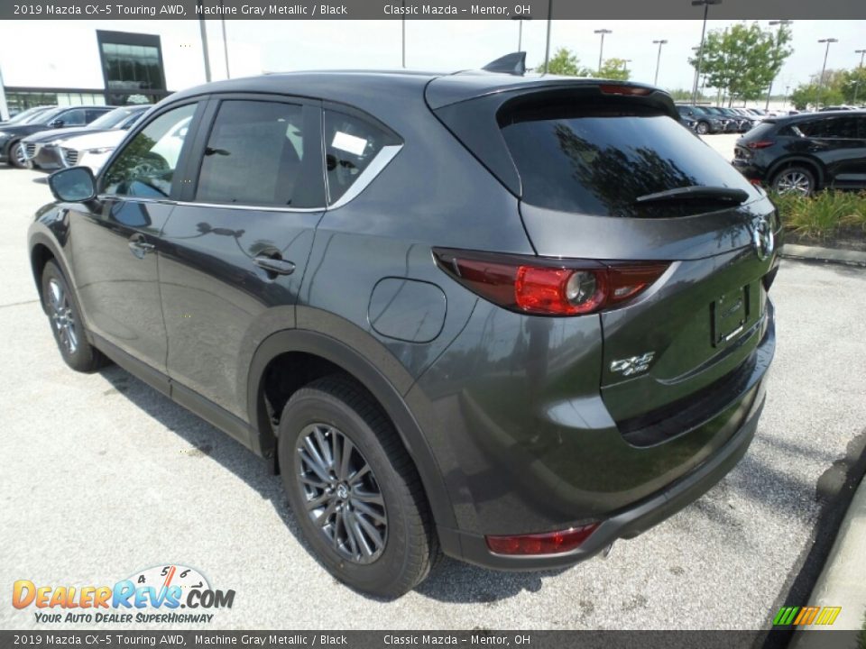 2019 Mazda CX-5 Touring AWD Machine Gray Metallic / Black Photo #5