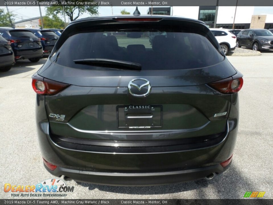 2019 Mazda CX-5 Touring AWD Machine Gray Metallic / Black Photo #6