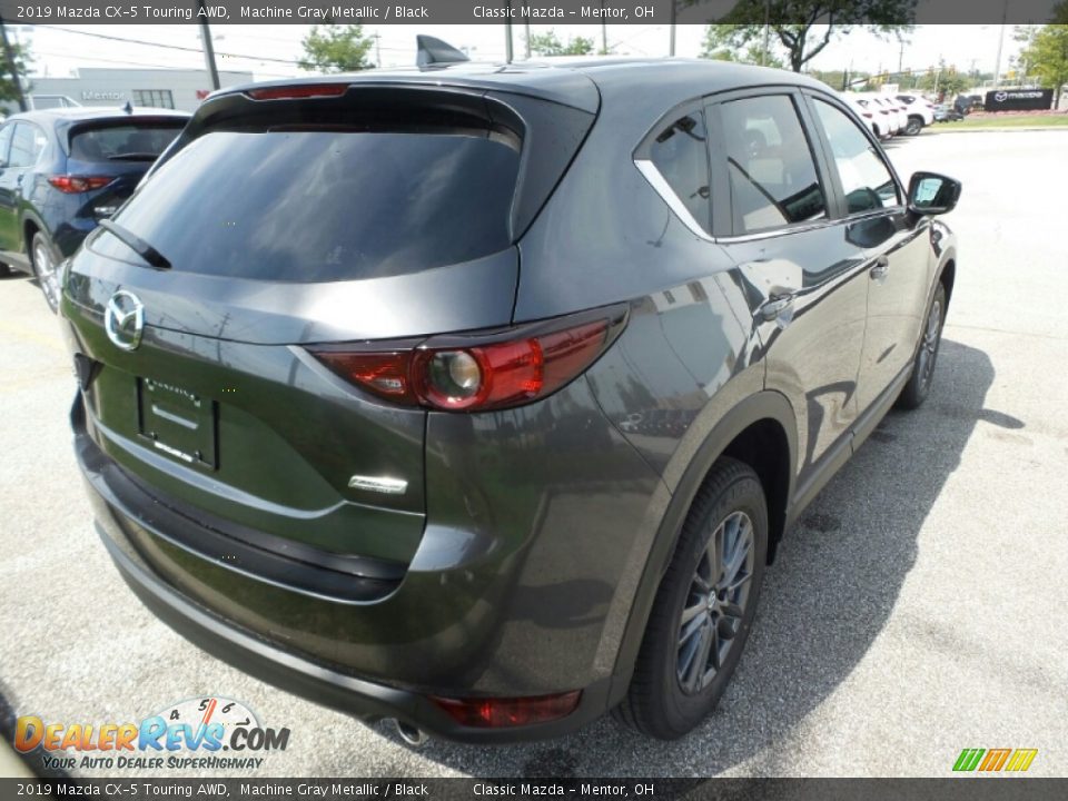 2019 Mazda CX-5 Touring AWD Machine Gray Metallic / Black Photo #7