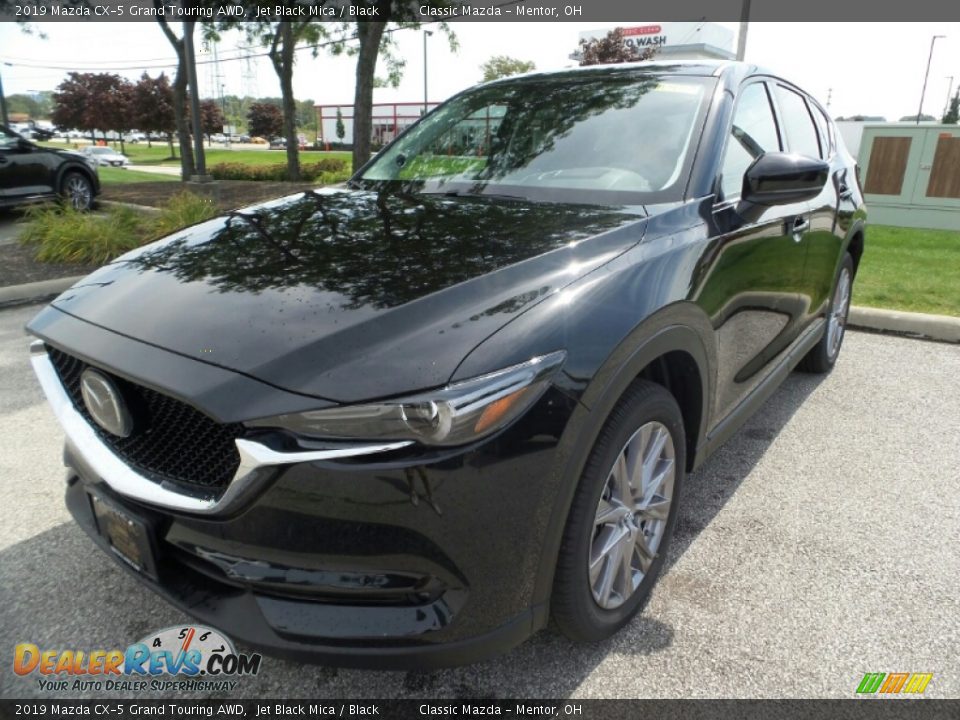 2019 Mazda CX-5 Grand Touring AWD Jet Black Mica / Black Photo #3