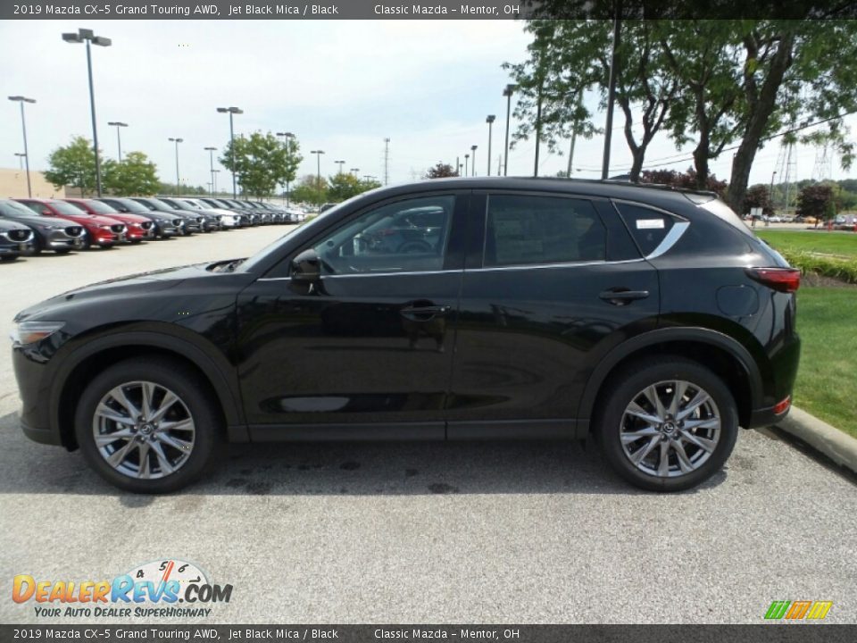 2019 Mazda CX-5 Grand Touring AWD Jet Black Mica / Black Photo #4