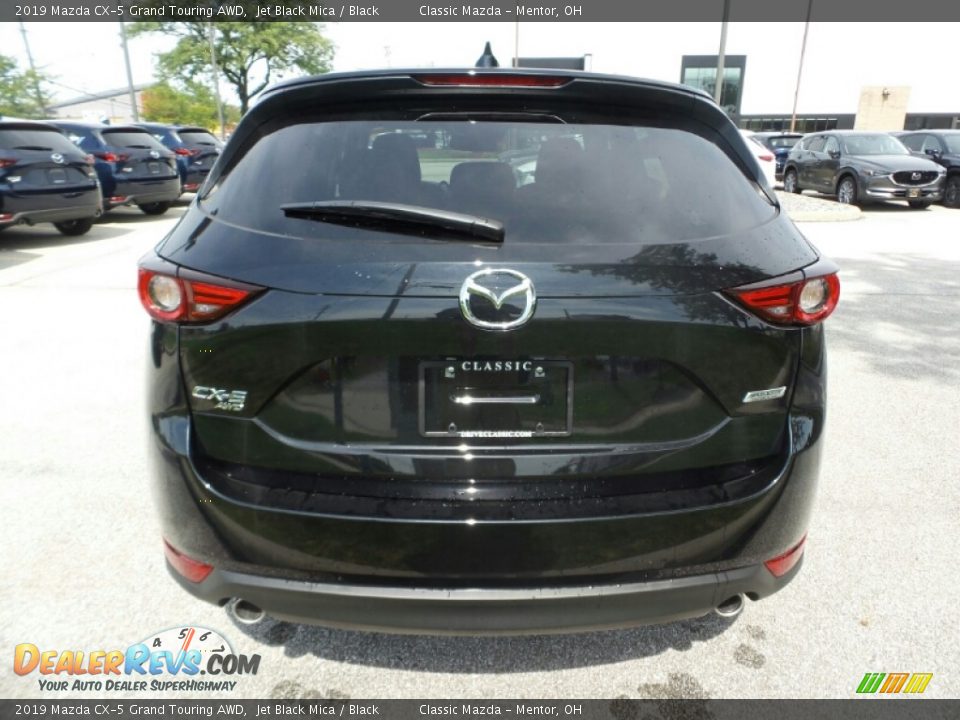 2019 Mazda CX-5 Grand Touring AWD Jet Black Mica / Black Photo #6