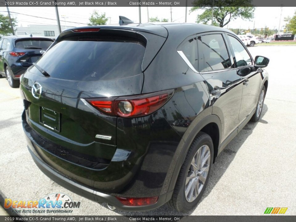 2019 Mazda CX-5 Grand Touring AWD Jet Black Mica / Black Photo #7