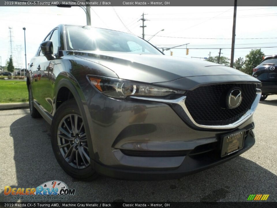 2019 Mazda CX-5 Touring AWD Machine Gray Metallic / Black Photo #1