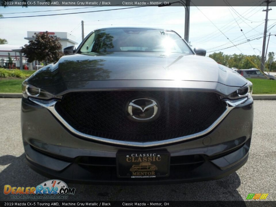 2019 Mazda CX-5 Touring AWD Machine Gray Metallic / Black Photo #2