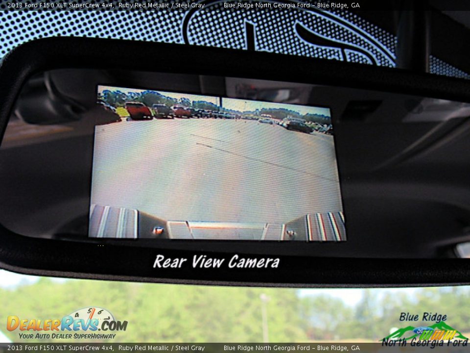 2013 Ford F150 XLT SuperCrew 4x4 Ruby Red Metallic / Steel Gray Photo #20