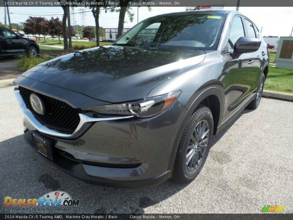 2019 Mazda CX-5 Touring AWD Machine Gray Metallic / Black Photo #3