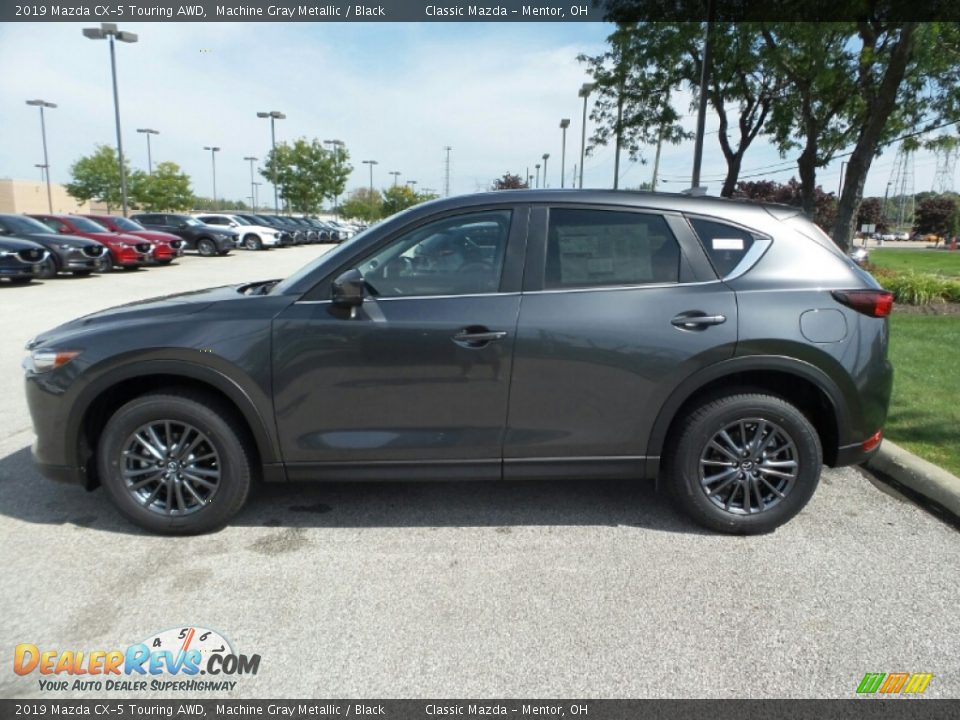 2019 Mazda CX-5 Touring AWD Machine Gray Metallic / Black Photo #4