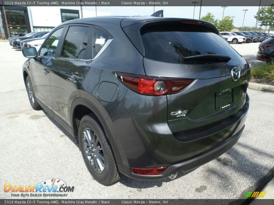 2019 Mazda CX-5 Touring AWD Machine Gray Metallic / Black Photo #5