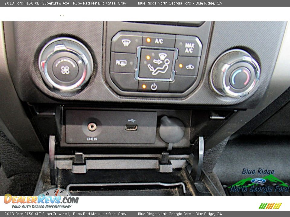 2013 Ford F150 XLT SuperCrew 4x4 Ruby Red Metallic / Steel Gray Photo #21