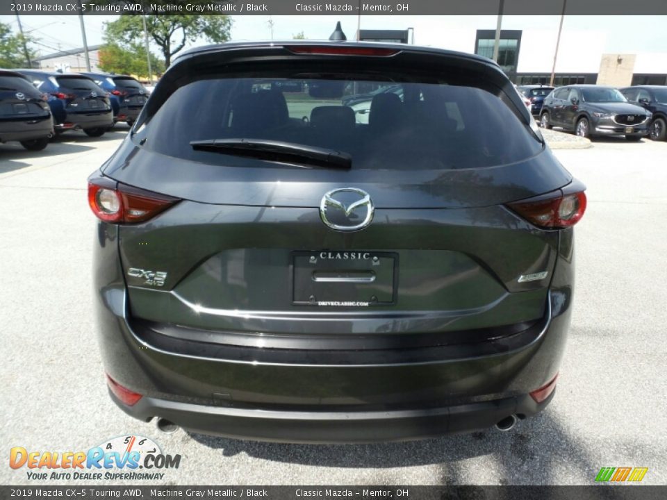 2019 Mazda CX-5 Touring AWD Machine Gray Metallic / Black Photo #6