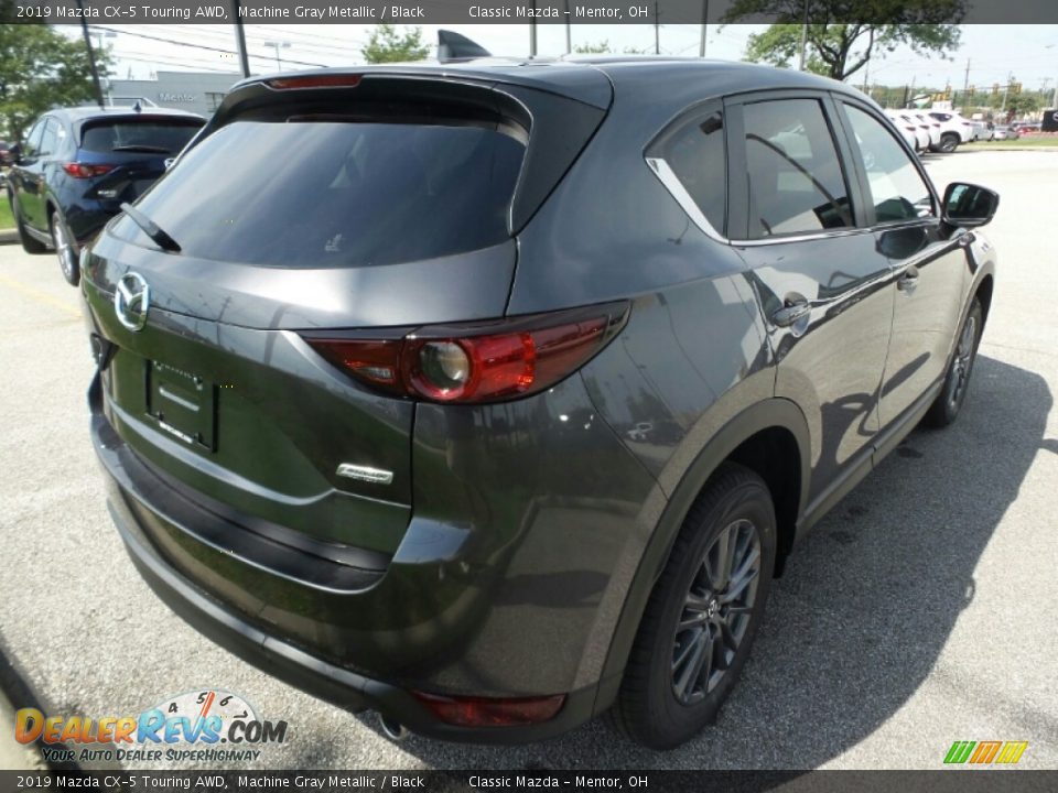 2019 Mazda CX-5 Touring AWD Machine Gray Metallic / Black Photo #7