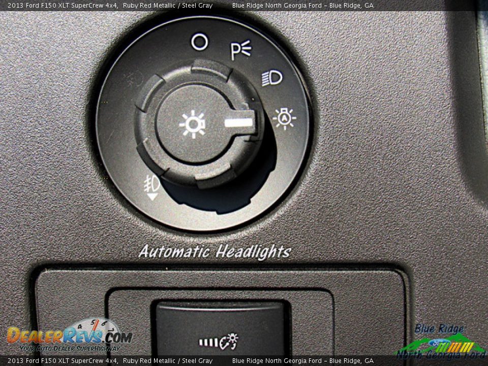 2013 Ford F150 XLT SuperCrew 4x4 Ruby Red Metallic / Steel Gray Photo #23
