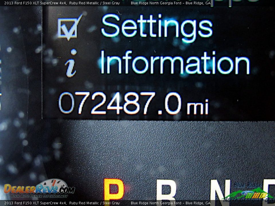 2013 Ford F150 XLT SuperCrew 4x4 Ruby Red Metallic / Steel Gray Photo #24
