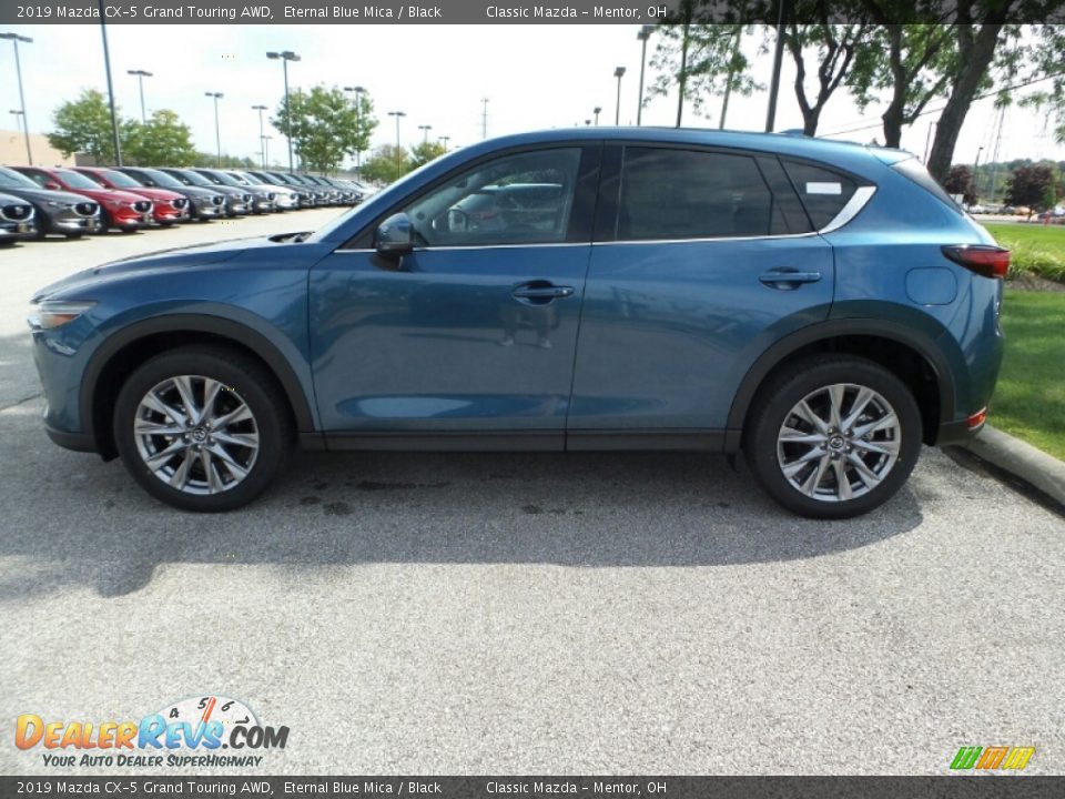 2019 Mazda CX-5 Grand Touring AWD Eternal Blue Mica / Black Photo #4