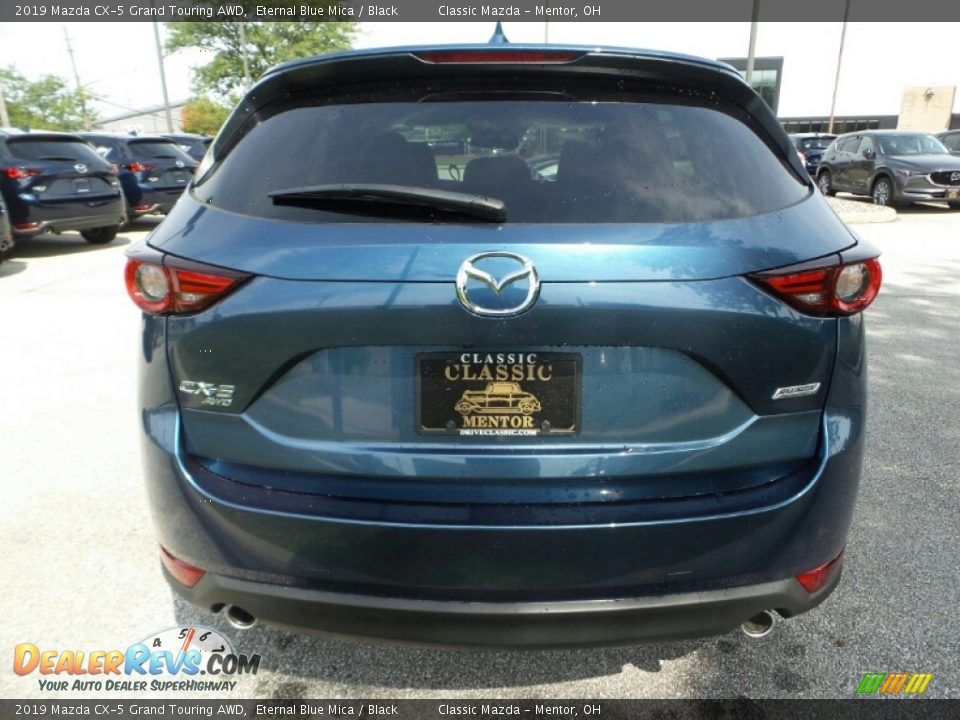 2019 Mazda CX-5 Grand Touring AWD Eternal Blue Mica / Black Photo #6