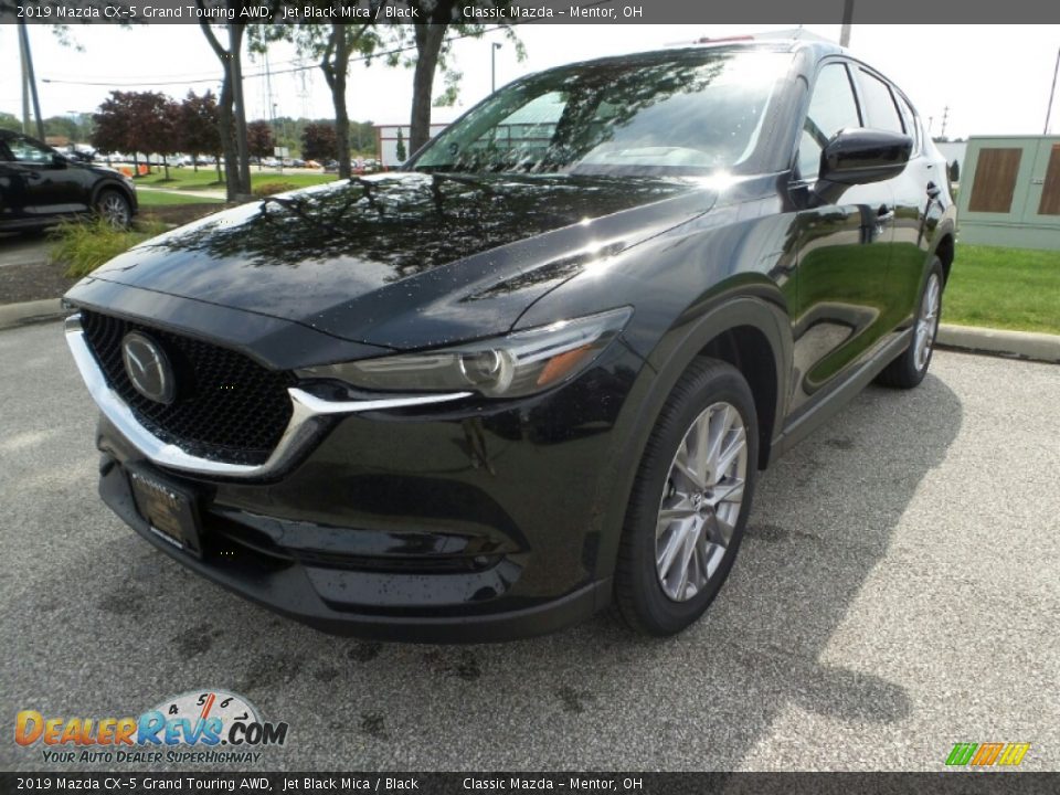 2019 Mazda CX-5 Grand Touring AWD Jet Black Mica / Black Photo #3